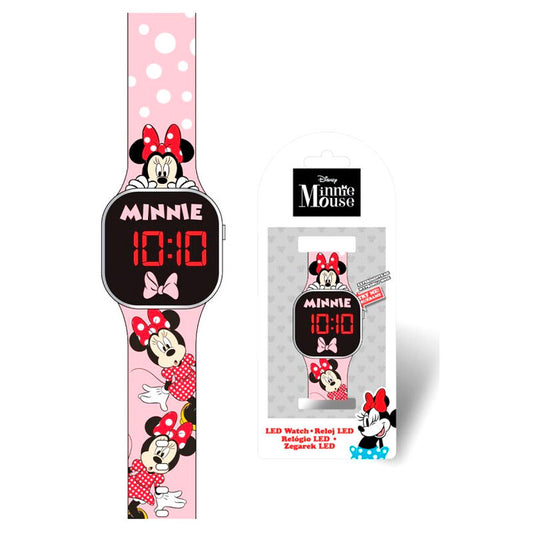Reloj LED de Minnie Disney