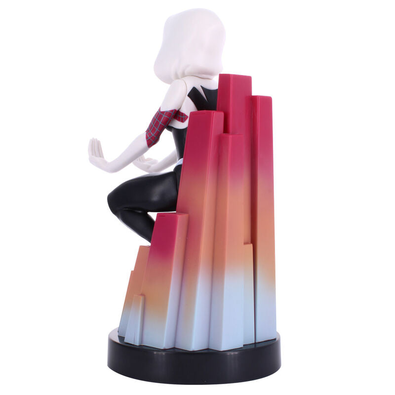 Cable Guy support stand for Spider Gwen Spiderman Marvel figure, 20cm