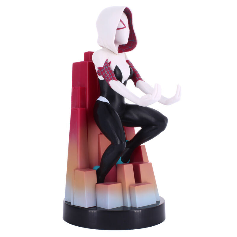Cable Guy support stand for Spider Gwen Spiderman Marvel figure, 20cm