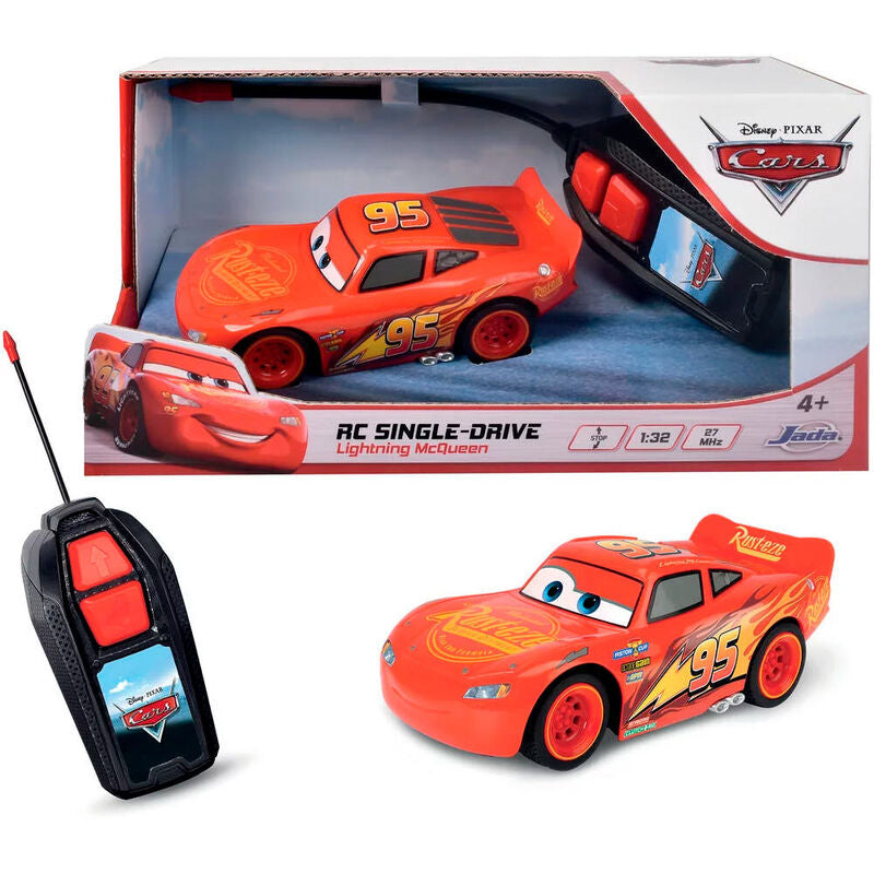 radio controlled lightning mcqueen cars disney pixar 1:32