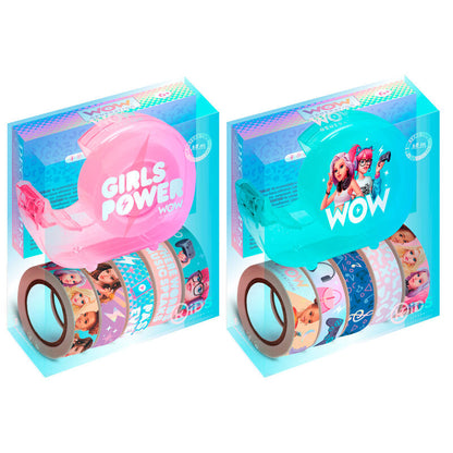 assorted blister pack of wow generation decorative tapes