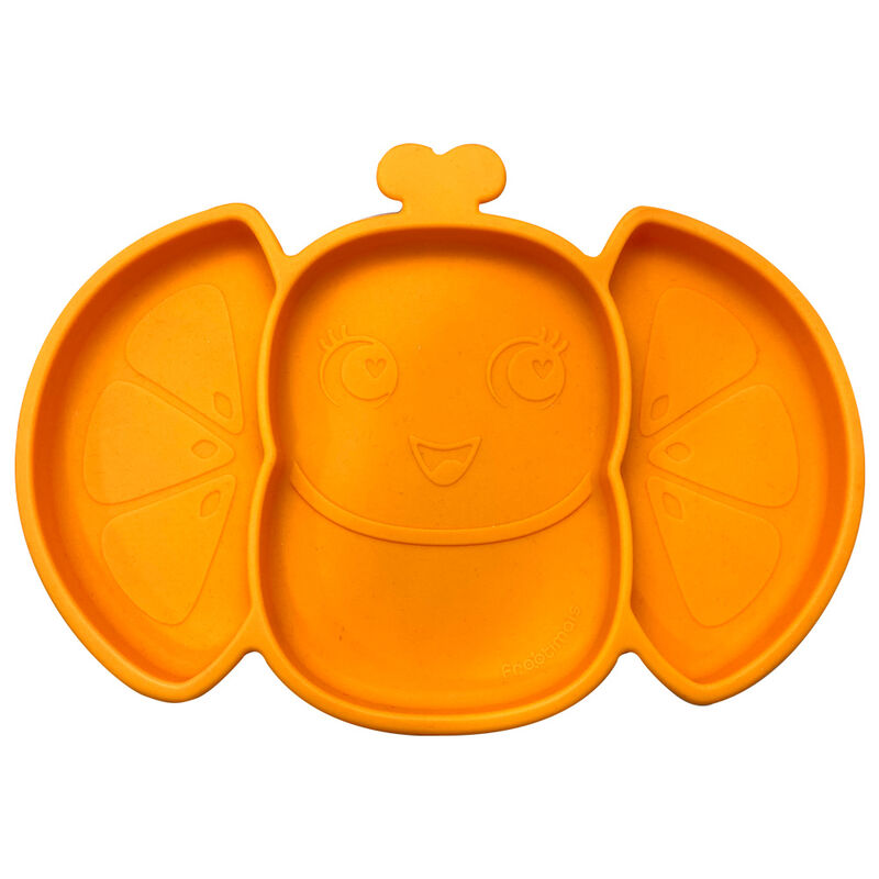 Orangefly Fruitimals Rutschfeste Silikonplatte