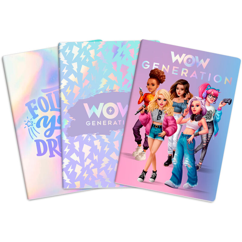 a5 wow generation notebook set