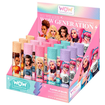 wow generation assorted flavored lip balm
