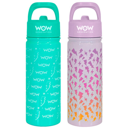 wow generation 500ml assorted canteen