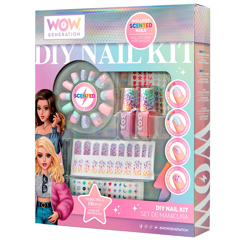 Opakowanie blistrowe Zestaw do manicure zapachowego Wow Generation