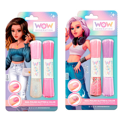 wow generation glitter nail polish assortment