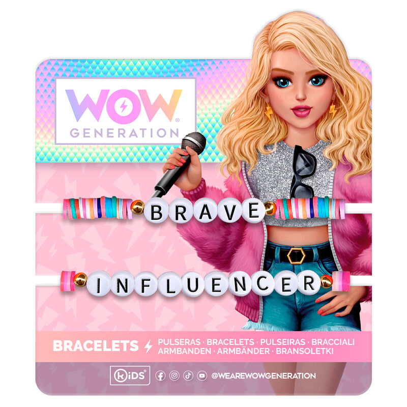 Wow Generation Armband mit Botschaft (verschiedene Sorten)