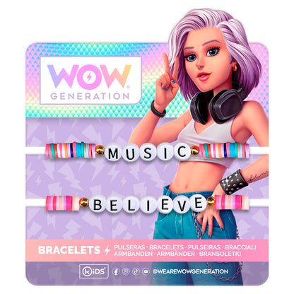 Wow Generation Armband mit Botschaft (verschiedene Sorten)