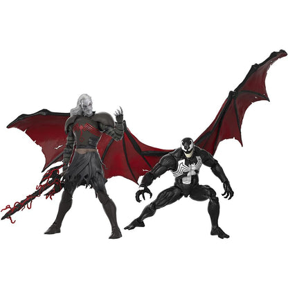 blister 2 figures marvel knull and venom king in black marvel legends 15cm