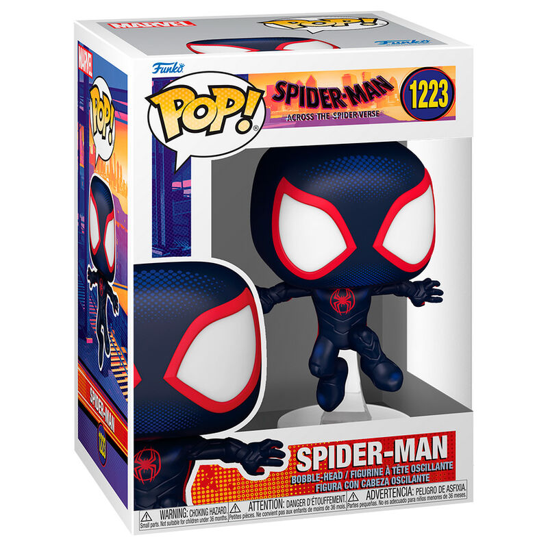 pop figure marvel spiderman across the spiderverse spider man