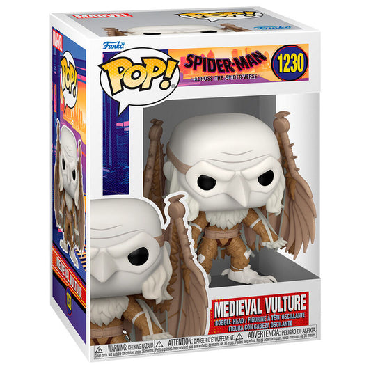 Figura POP Marvel Spiderman Across the Spiderverse Avvoltoio Medievale