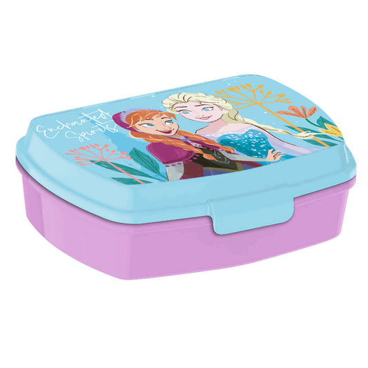 Pudełko na kanapki Disney Frozen + aluminiowy blister na butelkę na wodę 500 ml