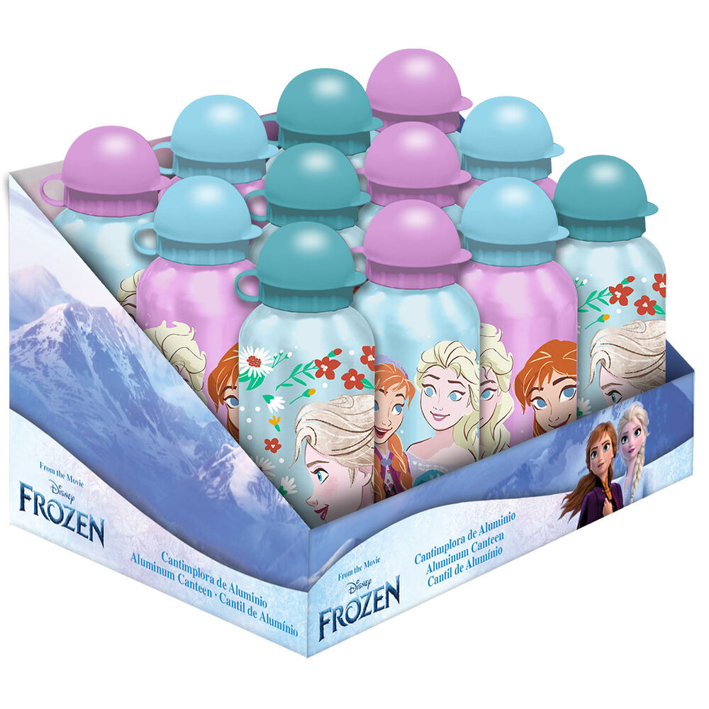 assorted aluminum water bottle frozen disney 500ml