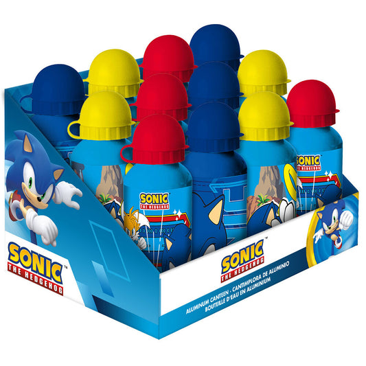 Sonic the Hedgehog Aluminium Trinkflasche  verschiedene Designs  500 ml