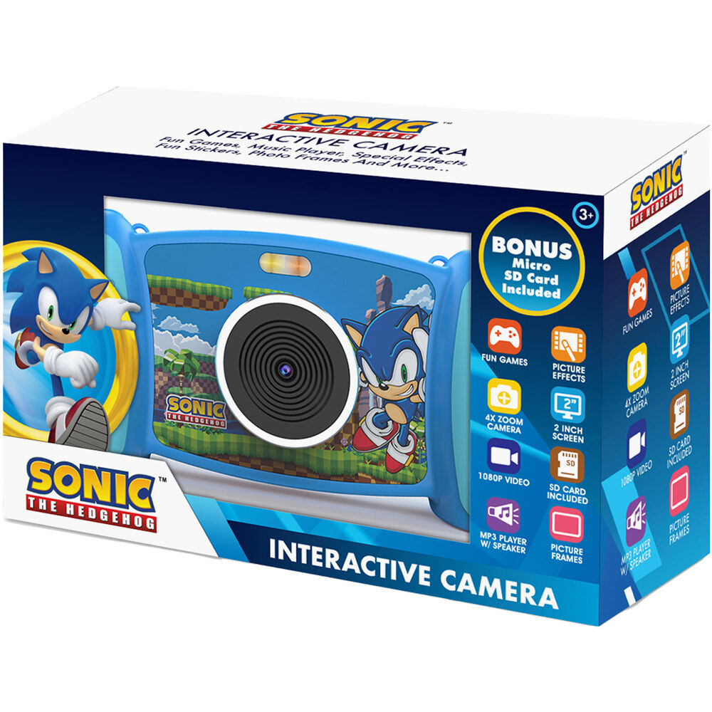 sonic the hedgehog interactive camera