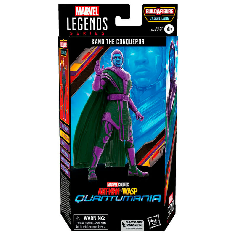 Action figure di Kang il Conquistatore e Cassie Lang di Ant Man e Wasp Marvel 15 cm