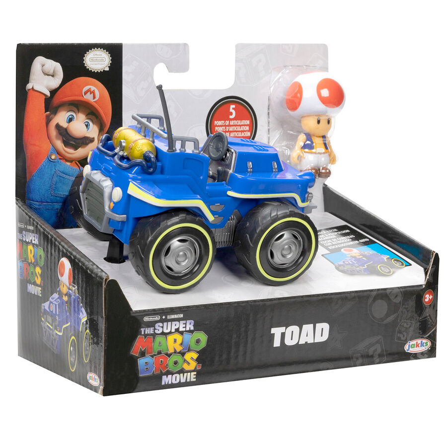 Toad Kart Mario Kart Figure 7cm