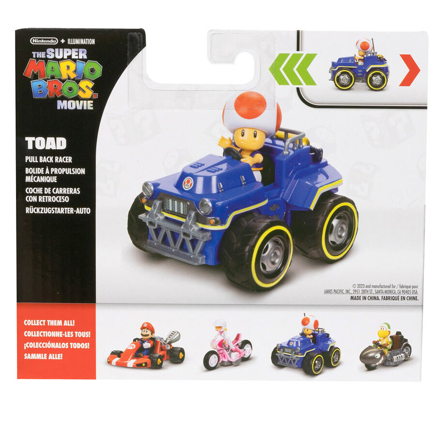 Toad Kart Mario Kart Figure 7cm