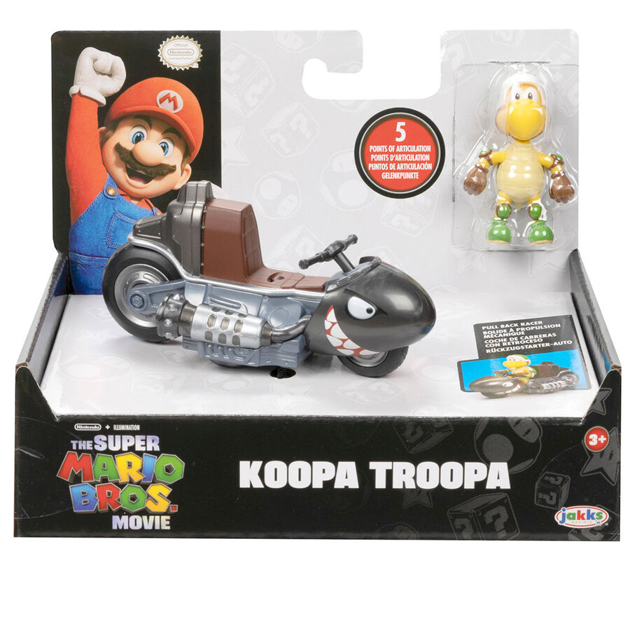 koopa troopa figure kart the movie mario kart 6cm