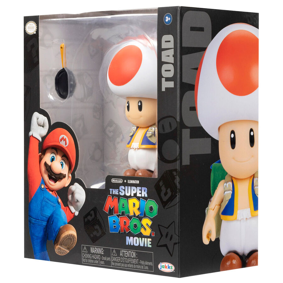 Super Mario Bros  Toad Figur  13 cm