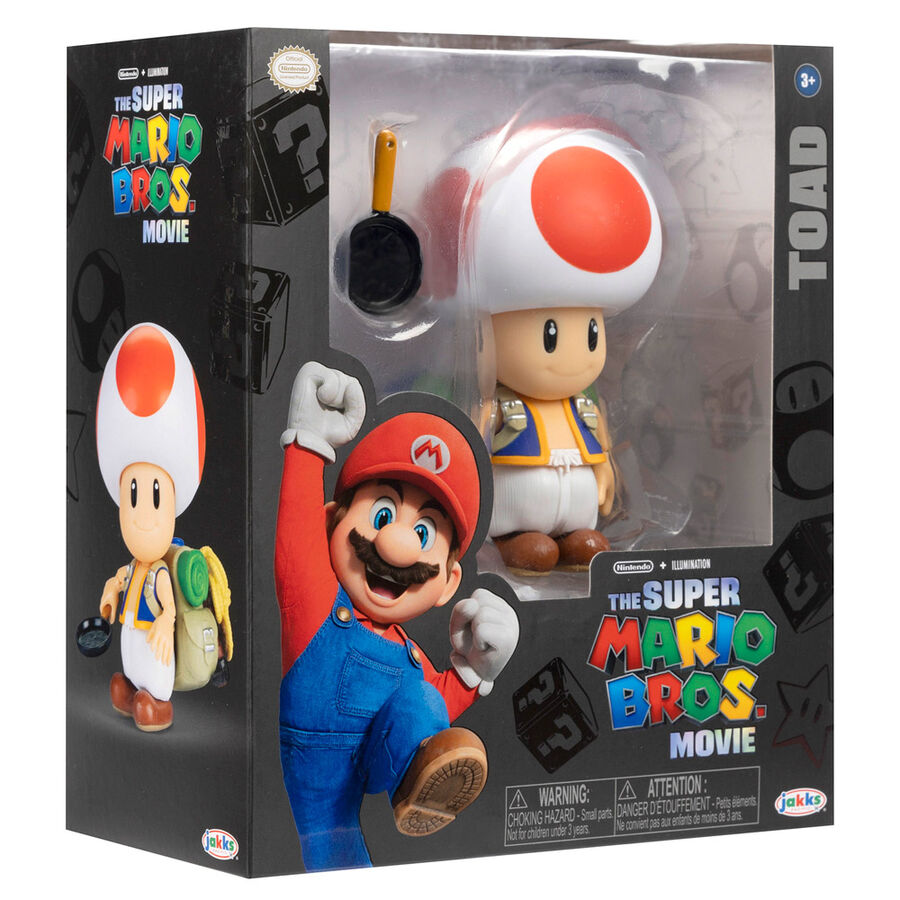 Super Mario Bros  Toad Figur  13 cm