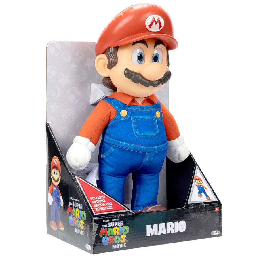Pelúcia do Super Mario do filme Super Mario Bros 30cm