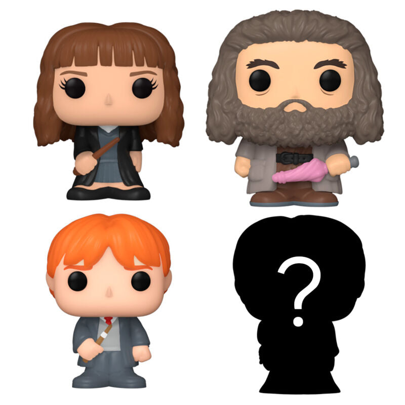 Blister 4 Bitty POP Harry Potter Hermione figures