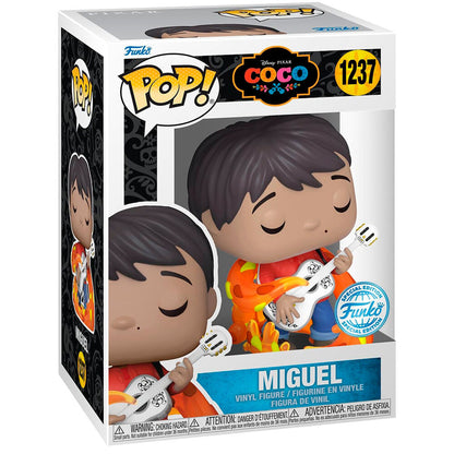 Figura POP exclusiva do Miguel de Coco da Disney Pixar