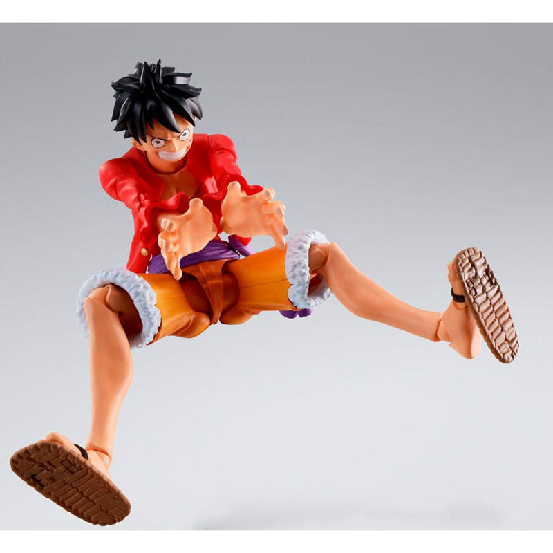 Figure SH Figuarts Monkey D Luffy Raid of Onigashima One Piece 14.5cm