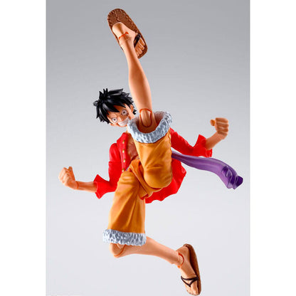 Figure SH Figuarts Monkey D Luffy Raid of Onigashima One Piece 14.5cm
