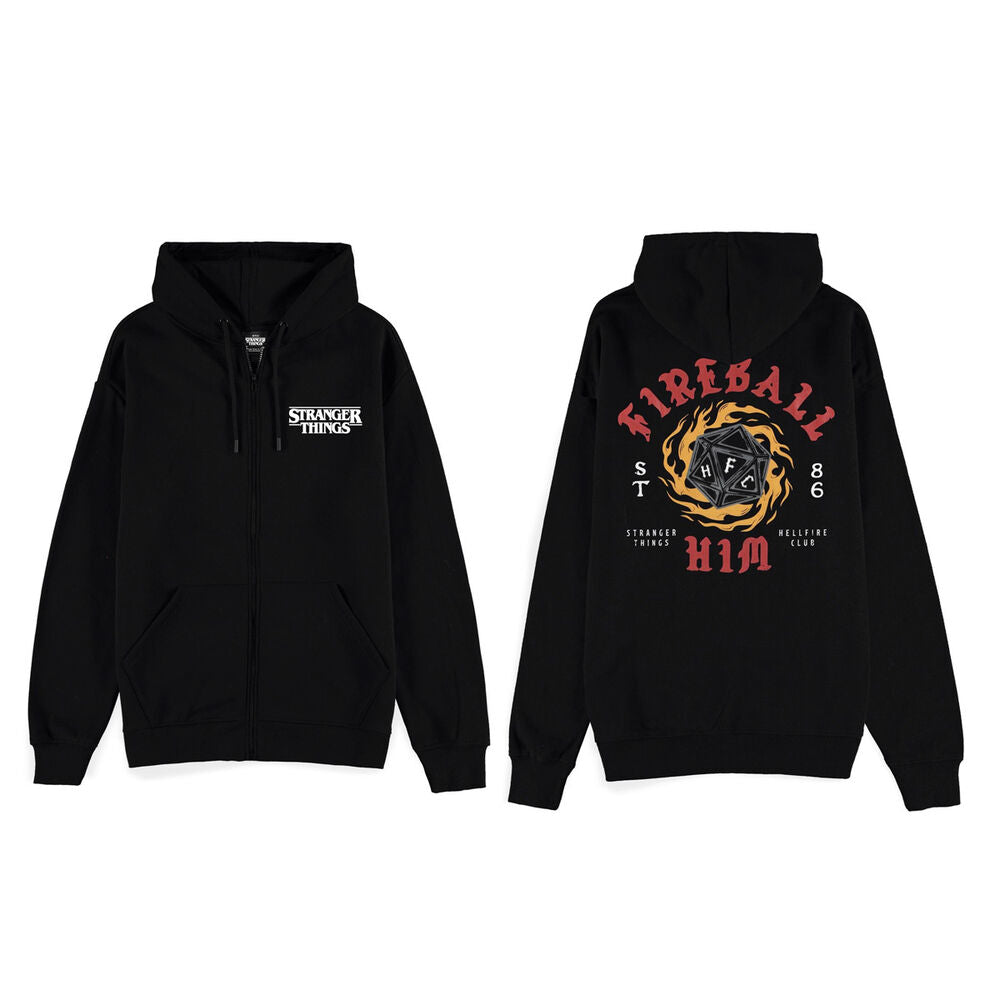 fireball stranger things hoodie