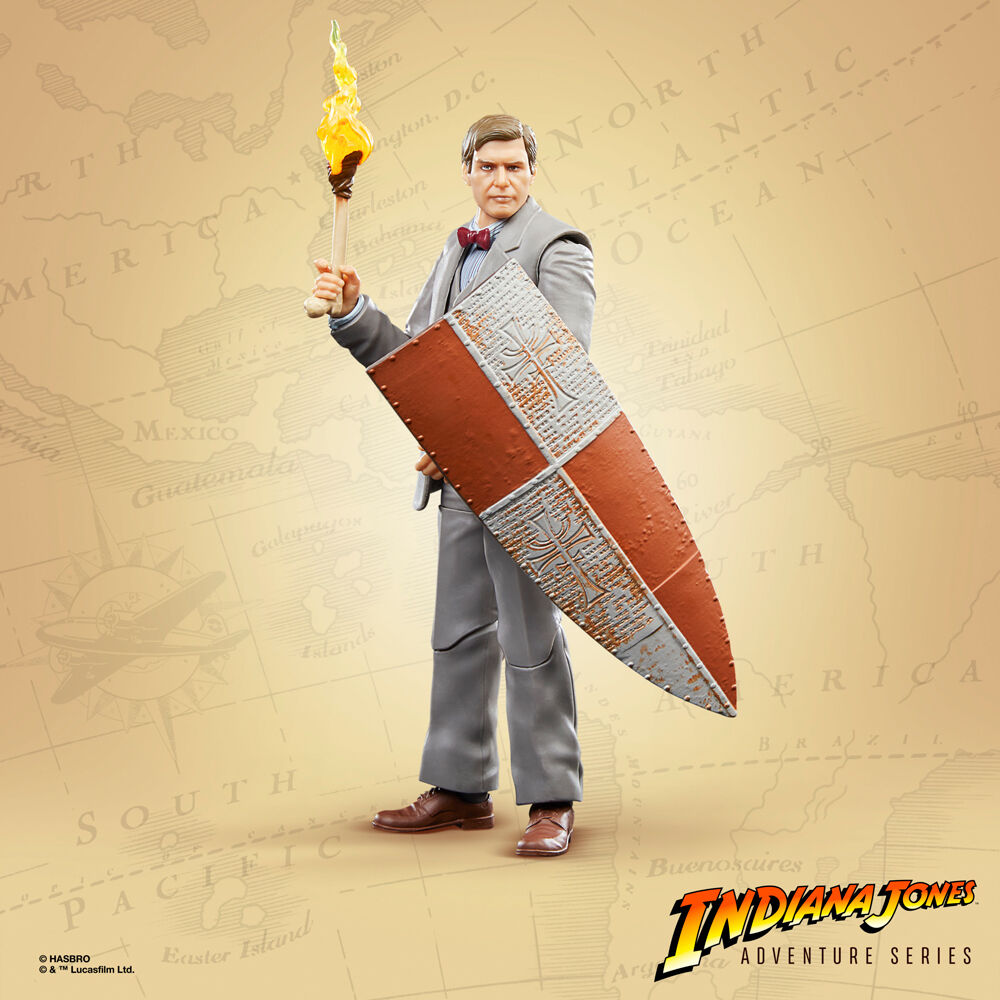 indiana jones professor figure  the last crusade  indiana jones adventure  15cm