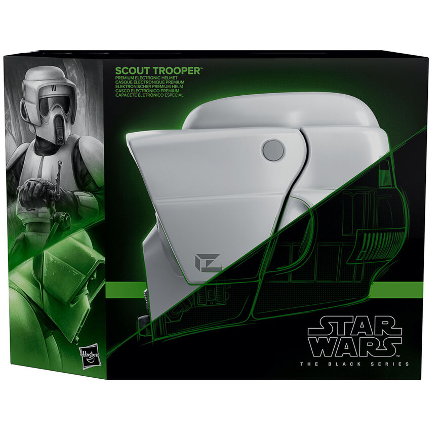 Scout Trooper Star Wars electronic helmet