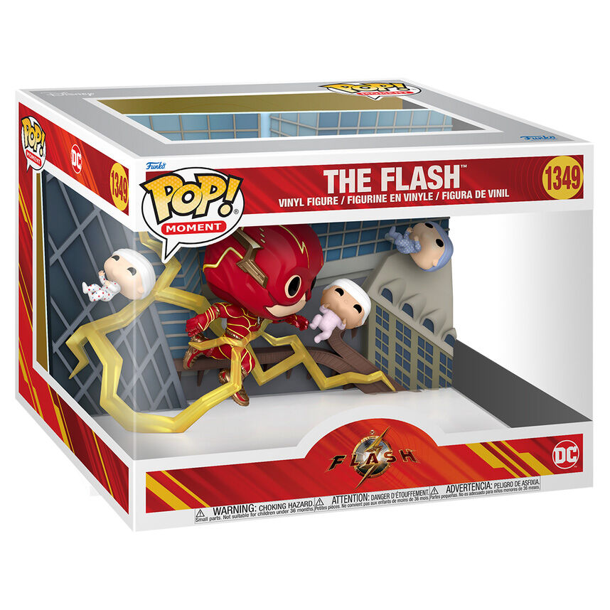 POP Moment Figur DC Comics The Flash Baby Rescue