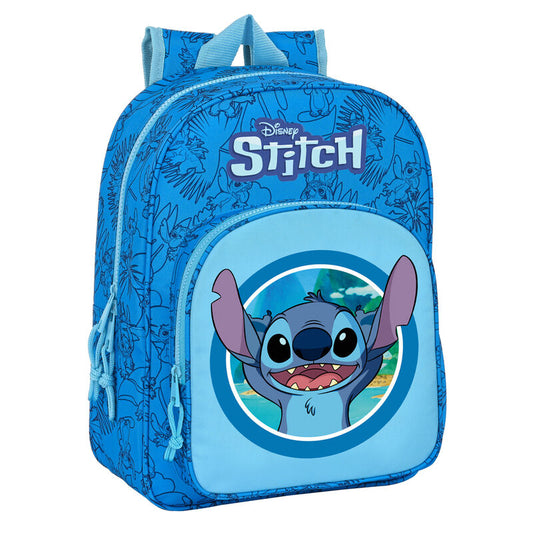 Zaino Stitch Disney adattabile da 34 cm