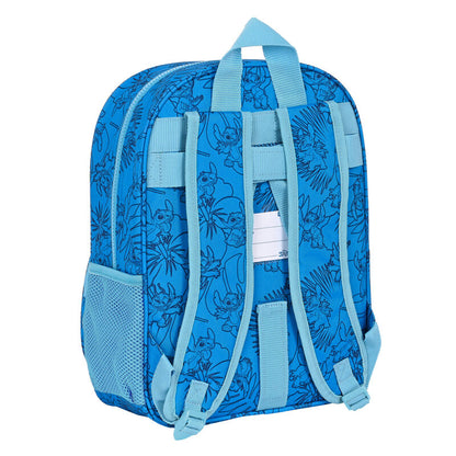 Zaino Stitch Disney adattabile da 34 cm