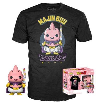 pop figure & tee set dragon ball z majin buu exclusive