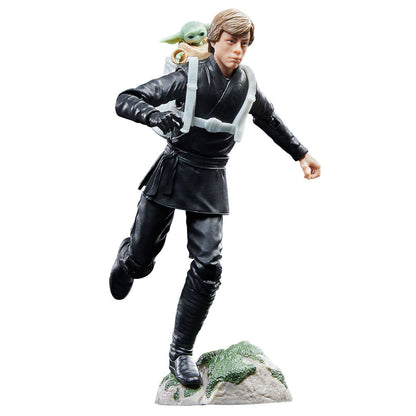 Luke Skywalker i Grogu Boba Fett Książka Gwiezdne Wojny Figurka 15 cm