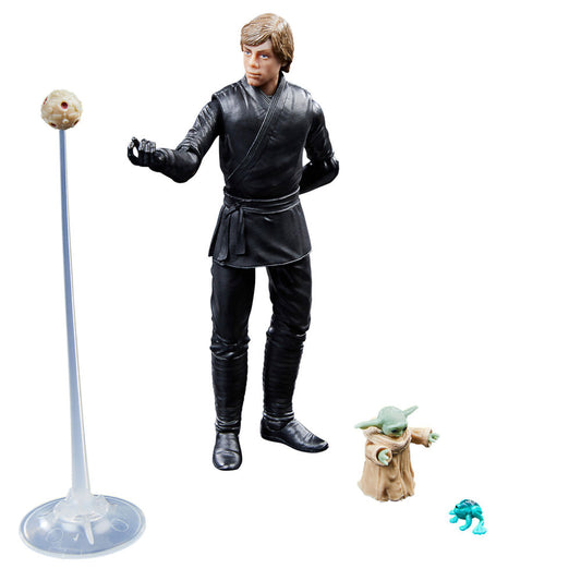 Luke Skywalker i Grogu Boba Fett Książka Gwiezdne Wojny Figurka 15 cm