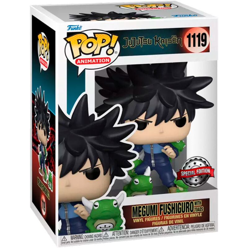 jujutsu kaisen megumi fushiguro exclusive pop figure