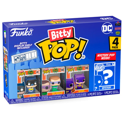 blister 4 figures bitty pop dc comics batman adam west