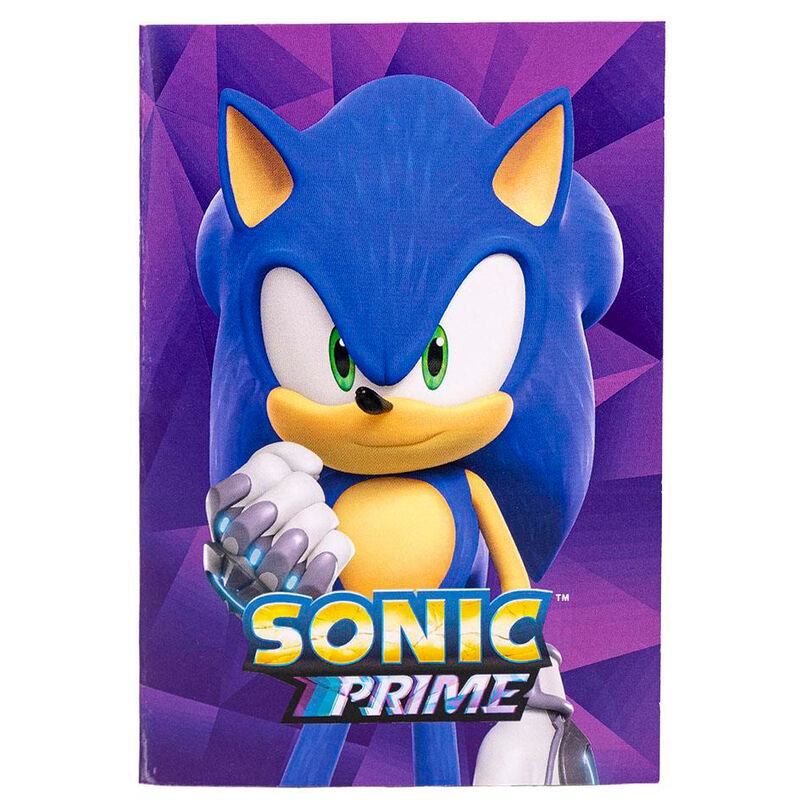 Zestaw kolorowych artykułów piśmienniczych Sonic Prime