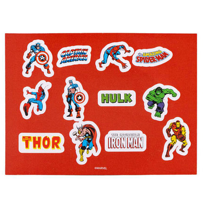 Zestaw kolorowych artykułów piśmienniczych Avengers Marvel