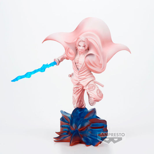 Action figure Shanks Senkozekkei Film Rosso One Piece 11cm