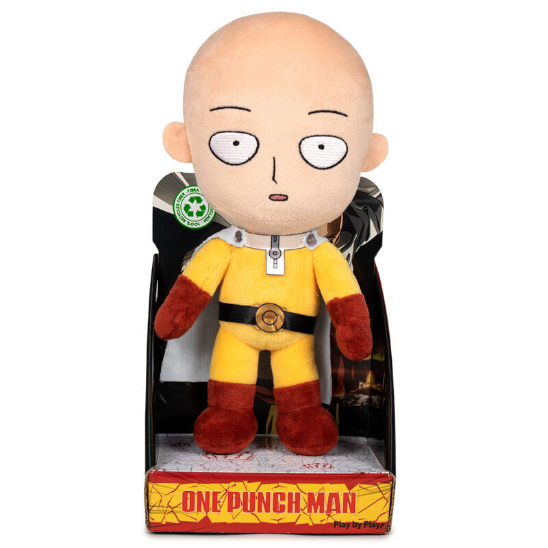 saitama one punch man plush 27cm