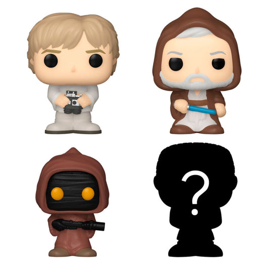 Blister z 4 figurkami Bitty POP Star Wars Luke'a