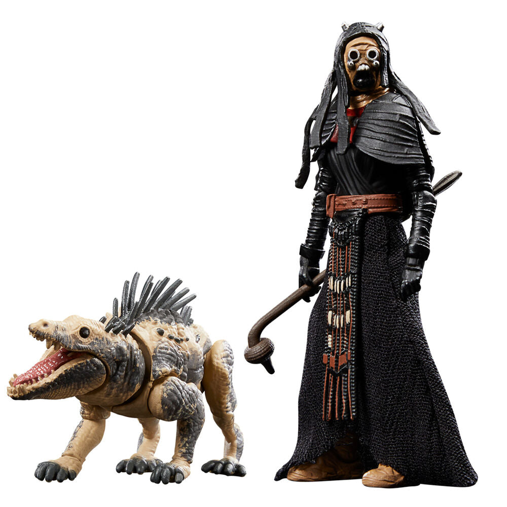 tusken warrior & massiff figures the book of boba fett star wars 95cm