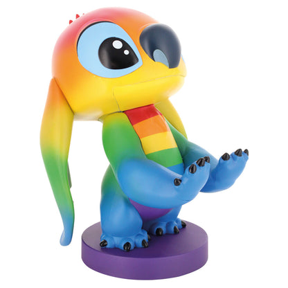 Cable Guy support stand for Disney Rainbow Stitch figure, 20cm
