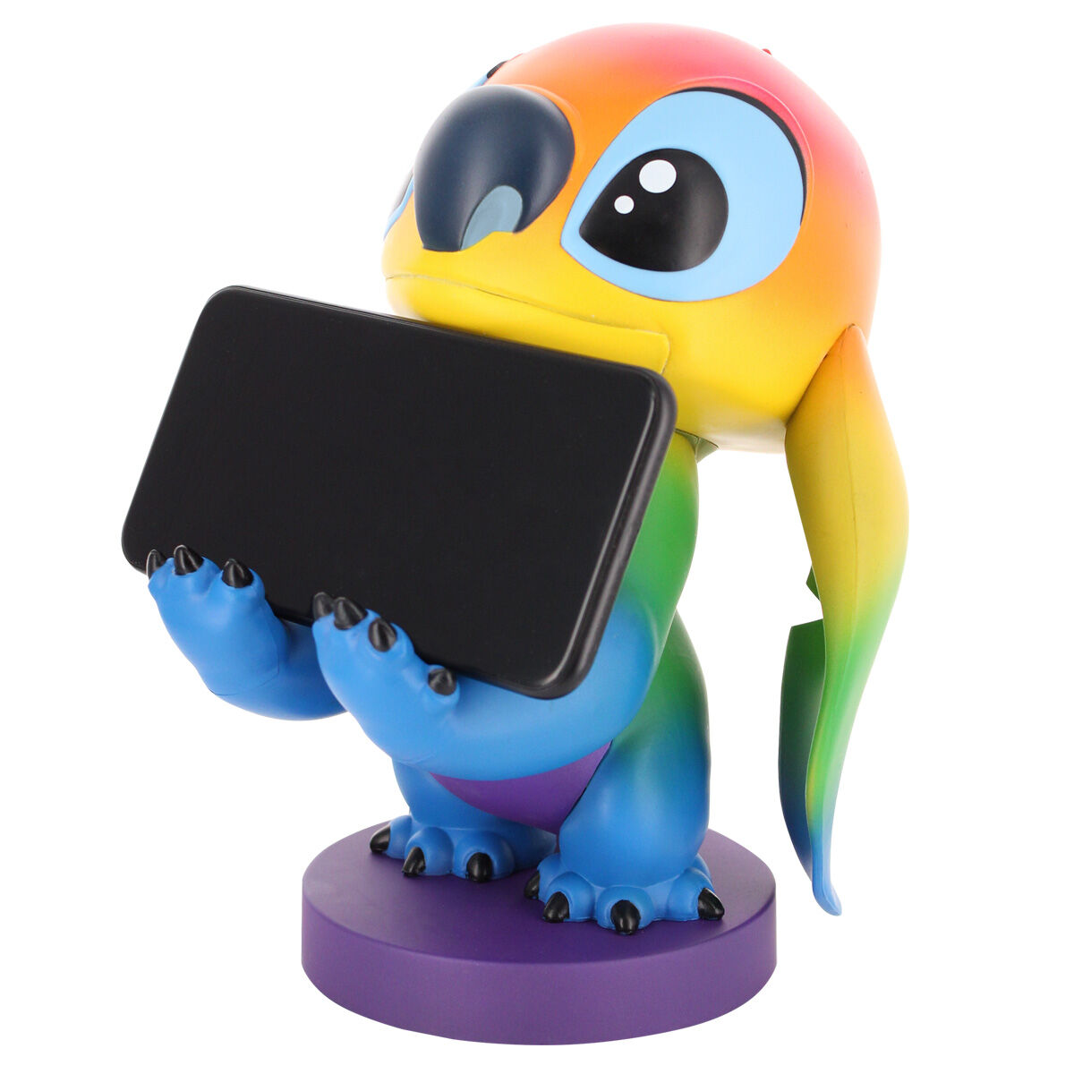 Cable Guy support stand for Disney Rainbow Stitch figure, 20cm